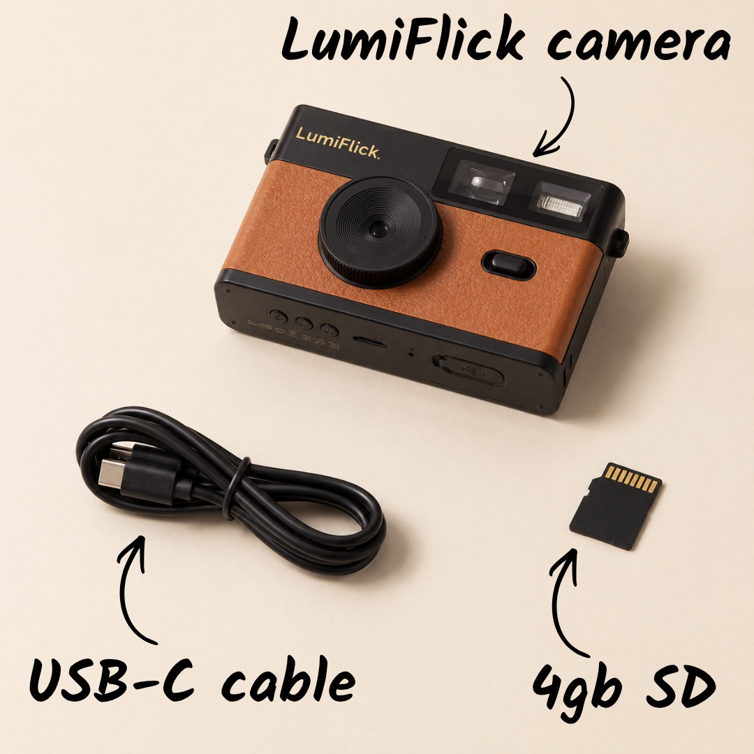 LumiFlick Screen-Free Camera