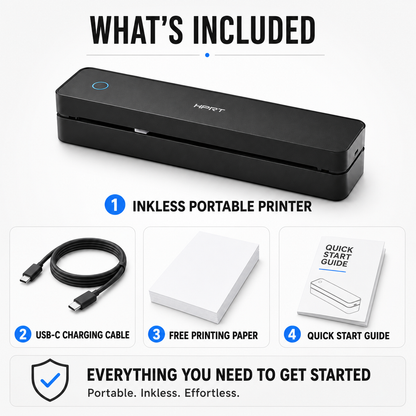Inkless Portable Printer